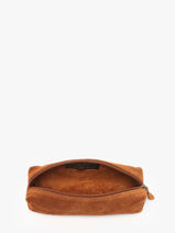 Etui Leder Milano Bruin velvet VE22116-vue-porte